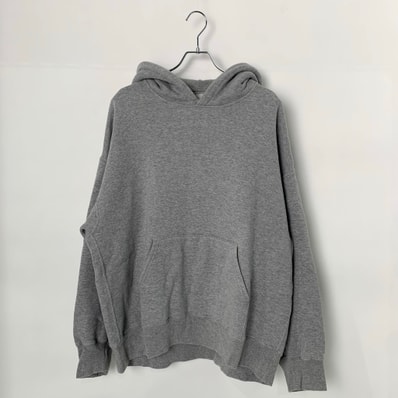 stein Oversized Raised Back Sweat Hood LS "Grey"