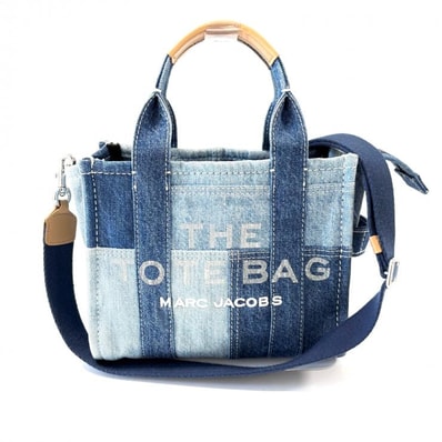マークジェイコブス ザ デニム トート バッグ スモール 2WAY ハンドバッグ ショルダーバッグ 現行品 MARC JACOBS 正規品【鑑定済み】