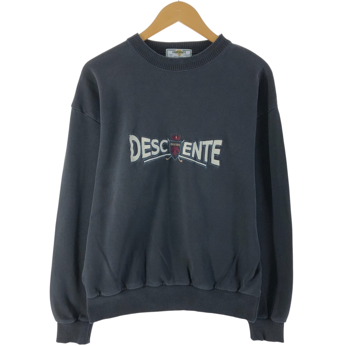 古着 90年代 デサント DESCCENTE Golf Collection ロゴスウェットシャツ トレーナー メンズL相当 ヴィンテージ/eaa537252