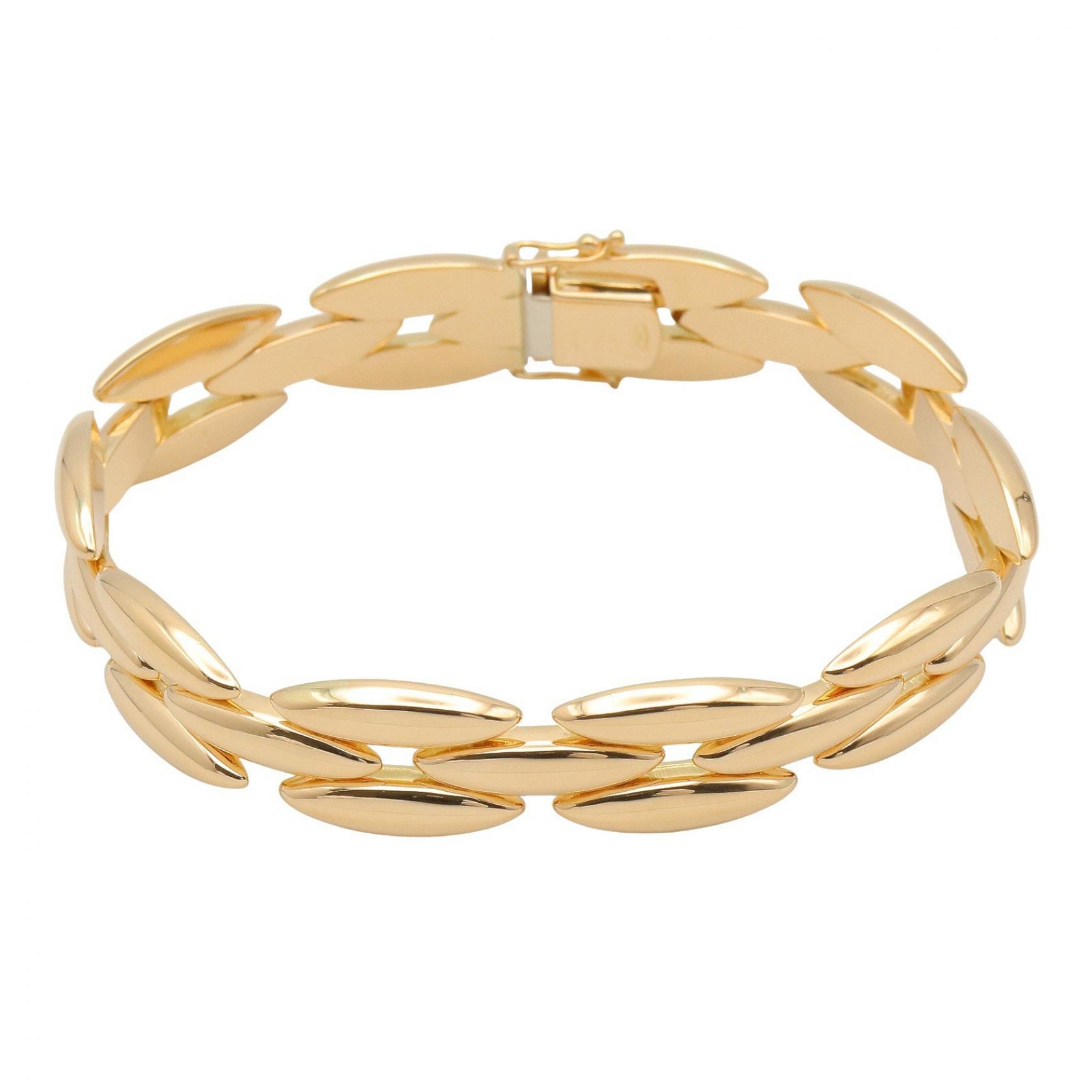 カルティエ CARTIER ジャンシアン ブレスレット ブレスレット アクセサリー K18(イエローゴールド) メンズ レディース ゴールド系 【中古】