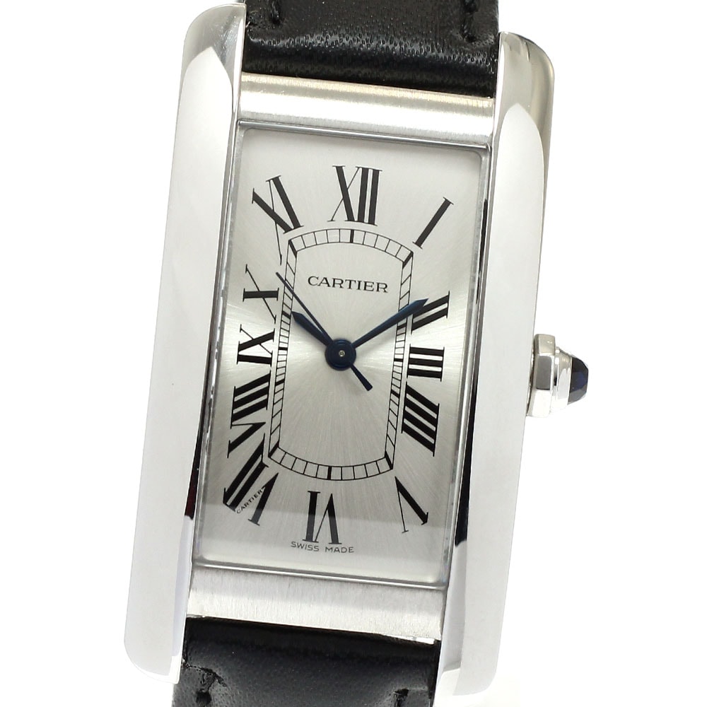 ☆美品 カルティエ タンクアメリカン WSTA0044 ボーイズ 【中古】