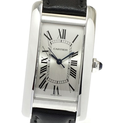 ☆美品 カルティエ タンクアメリカン WSTA0044 ボーイズ 【中古】