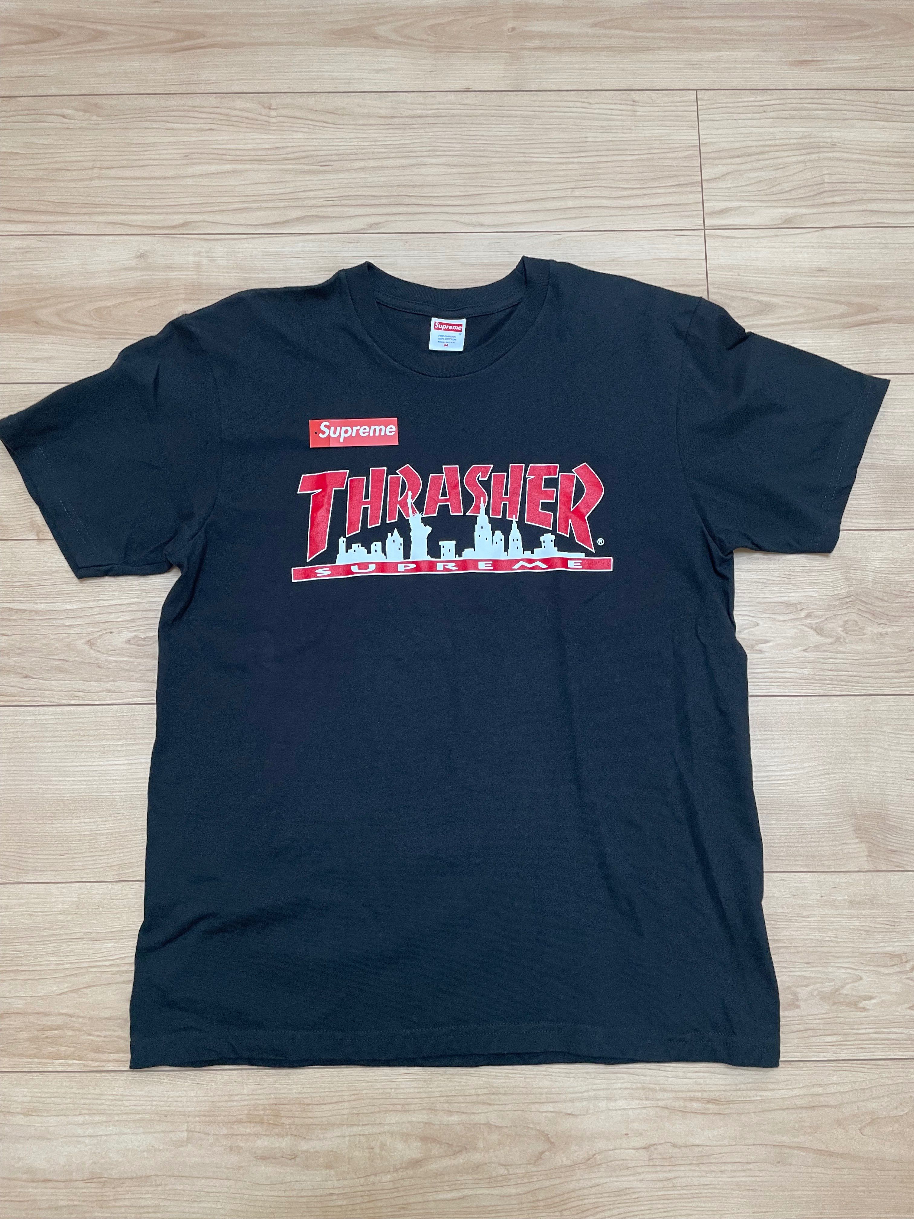 Supreme / Thrasher® Skyline Tee "Black"