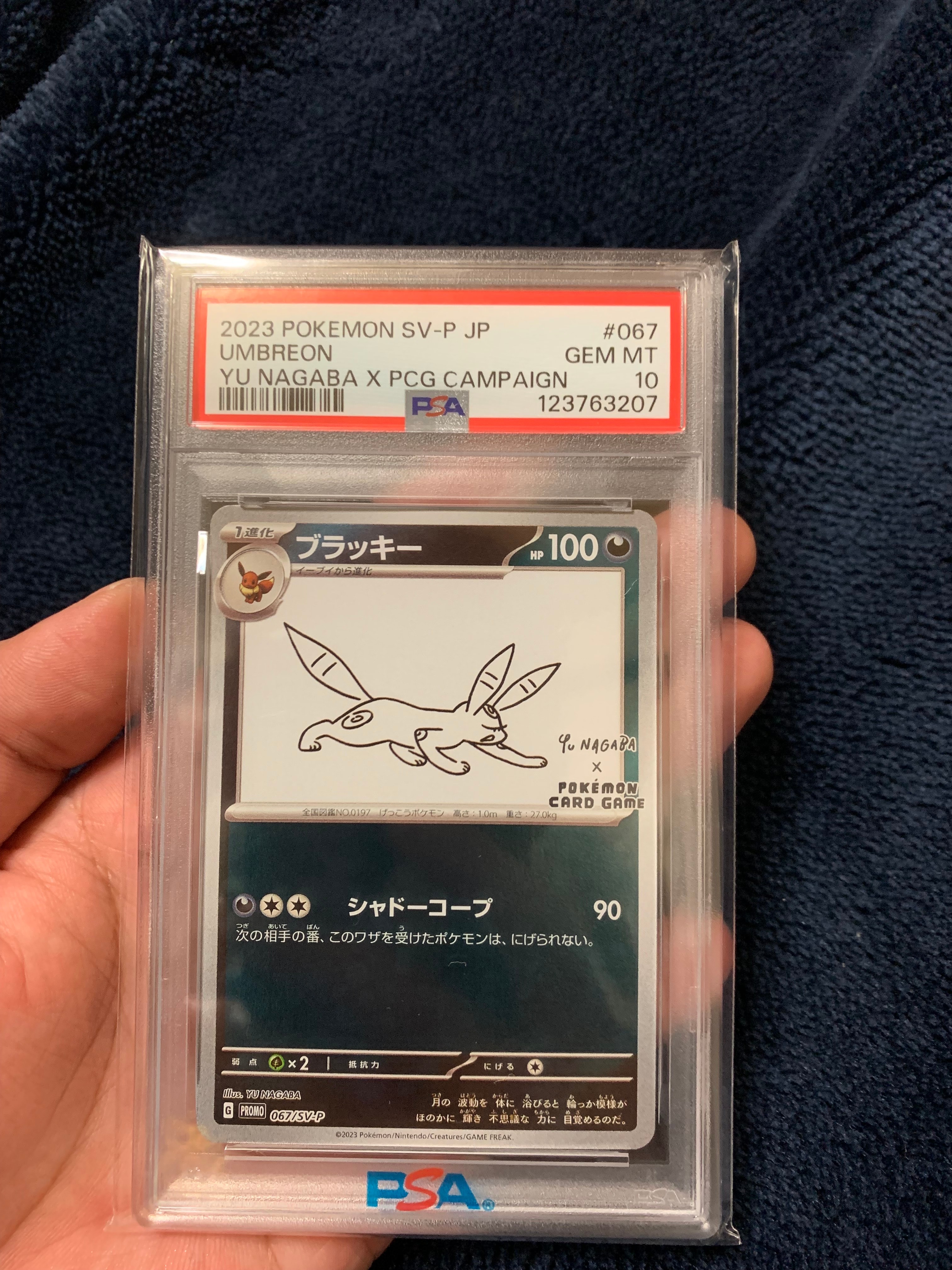 ブラッキー: プロモ (ナガバブラッキー) [SV-P 067](「YU NAGABA×ポケモンカードゲーム」プロモーションカード「SV-P」)