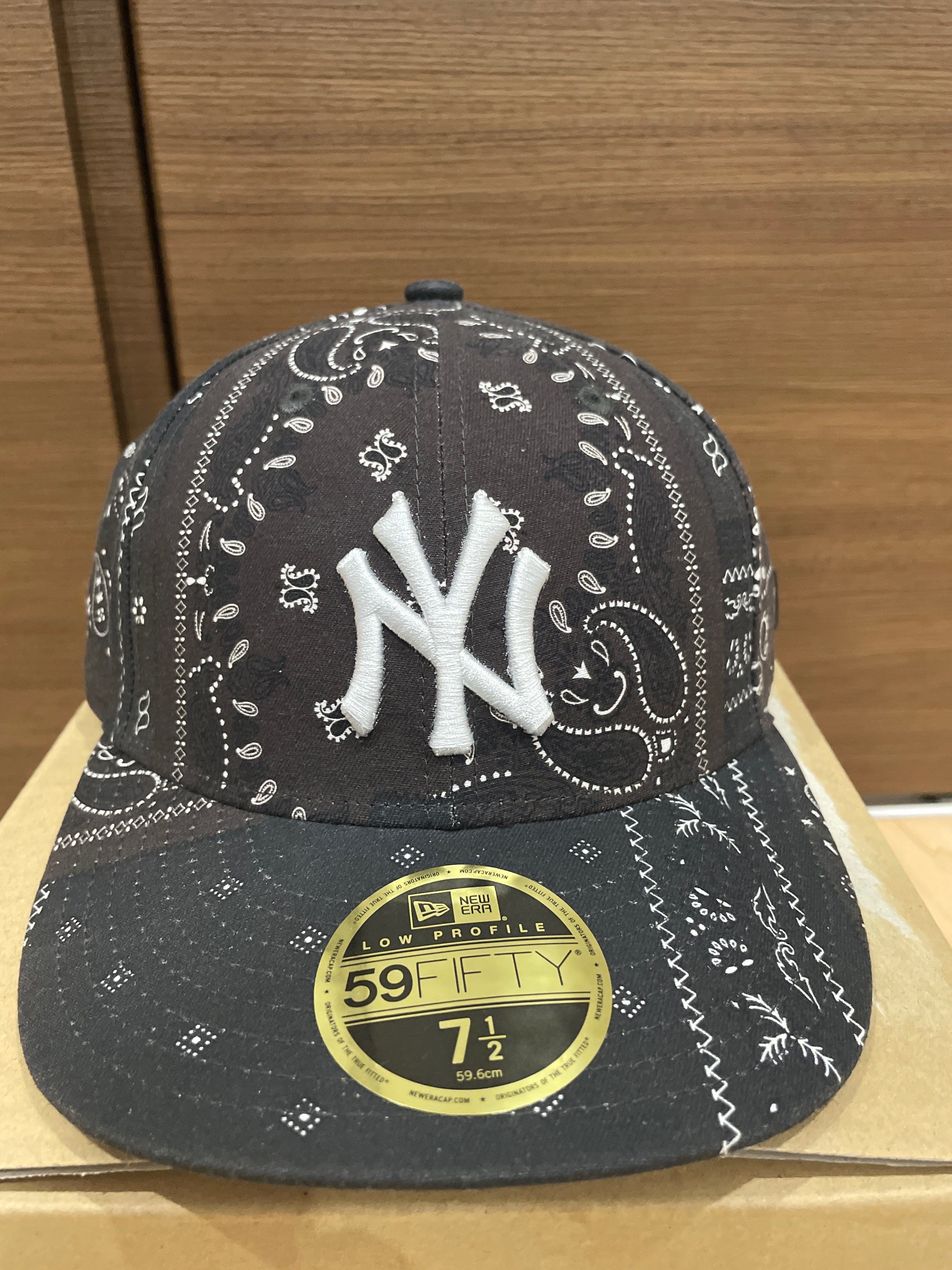 KITH × NEW ERA Yankees Deconstructed Bandana Low Profile "Shadow"