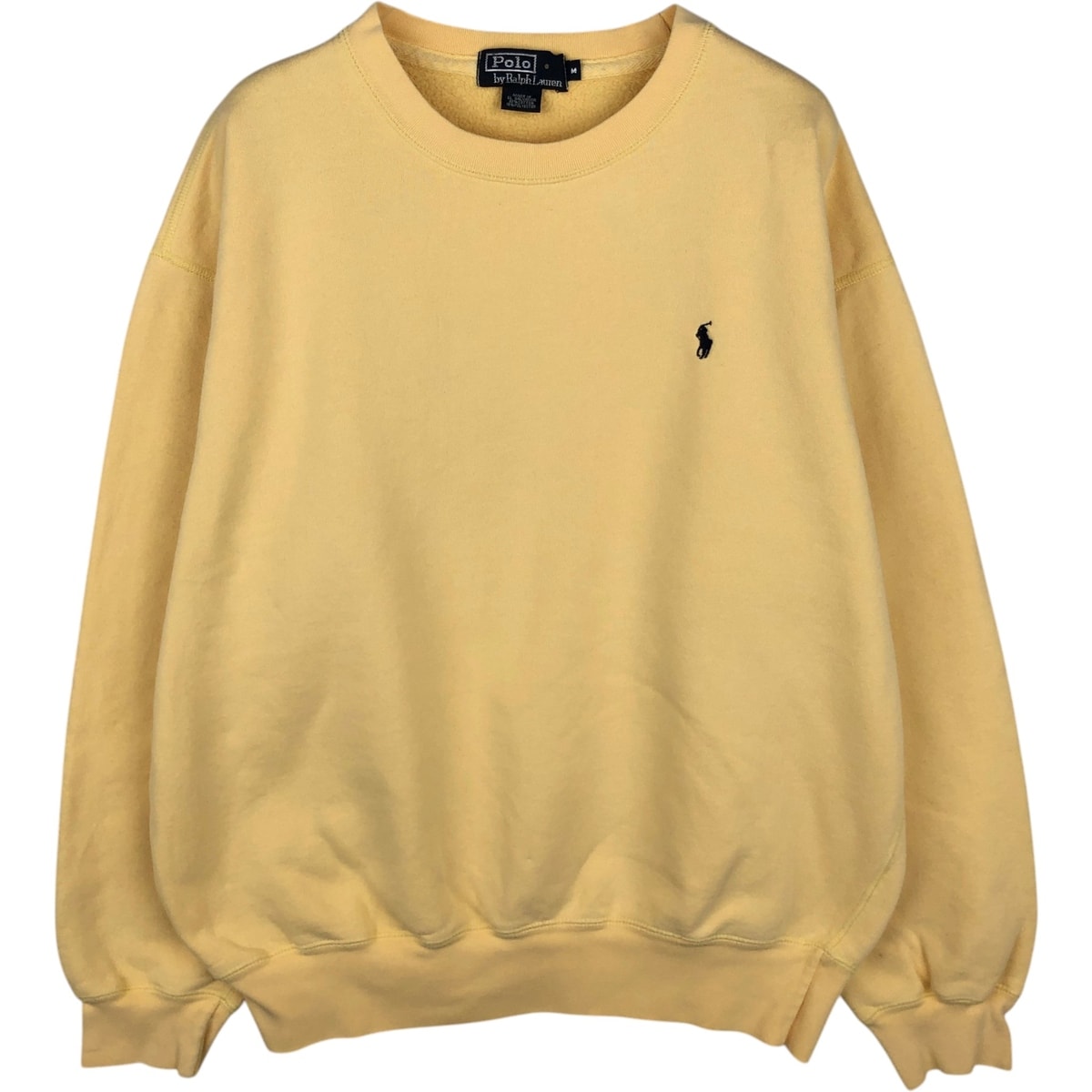 古着 ラルフローレン Ralph Lauren POLO by Ralph Lauren ワンポイントロゴスウェットシャツ トレーナー メンズM相当/eaa630480