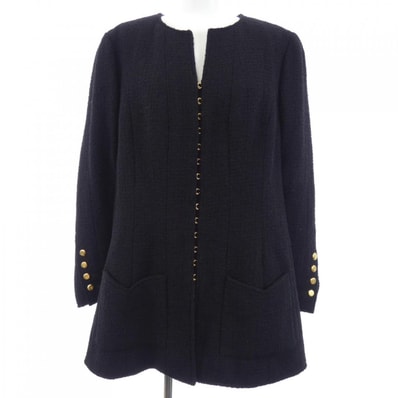 【ヴィンテージ】シャネル CHANEL P08262V04999 96A ノーカラージャケット