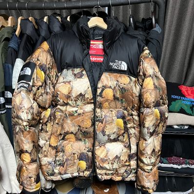 Supreme x The North Face Leaves Nuptse Jacket "Leaves"