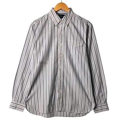 古着 ラルフローレン Ralph Lauren 長袖 ボタンダウンストライプシャツ メンズM相当/eaa572991