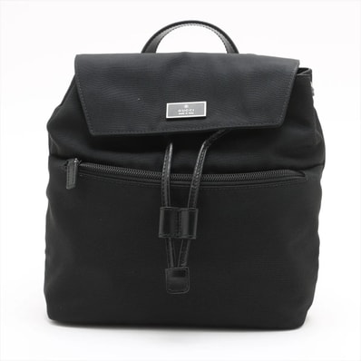 ■極美品 グッチ リュックサック レザー×ナイロン