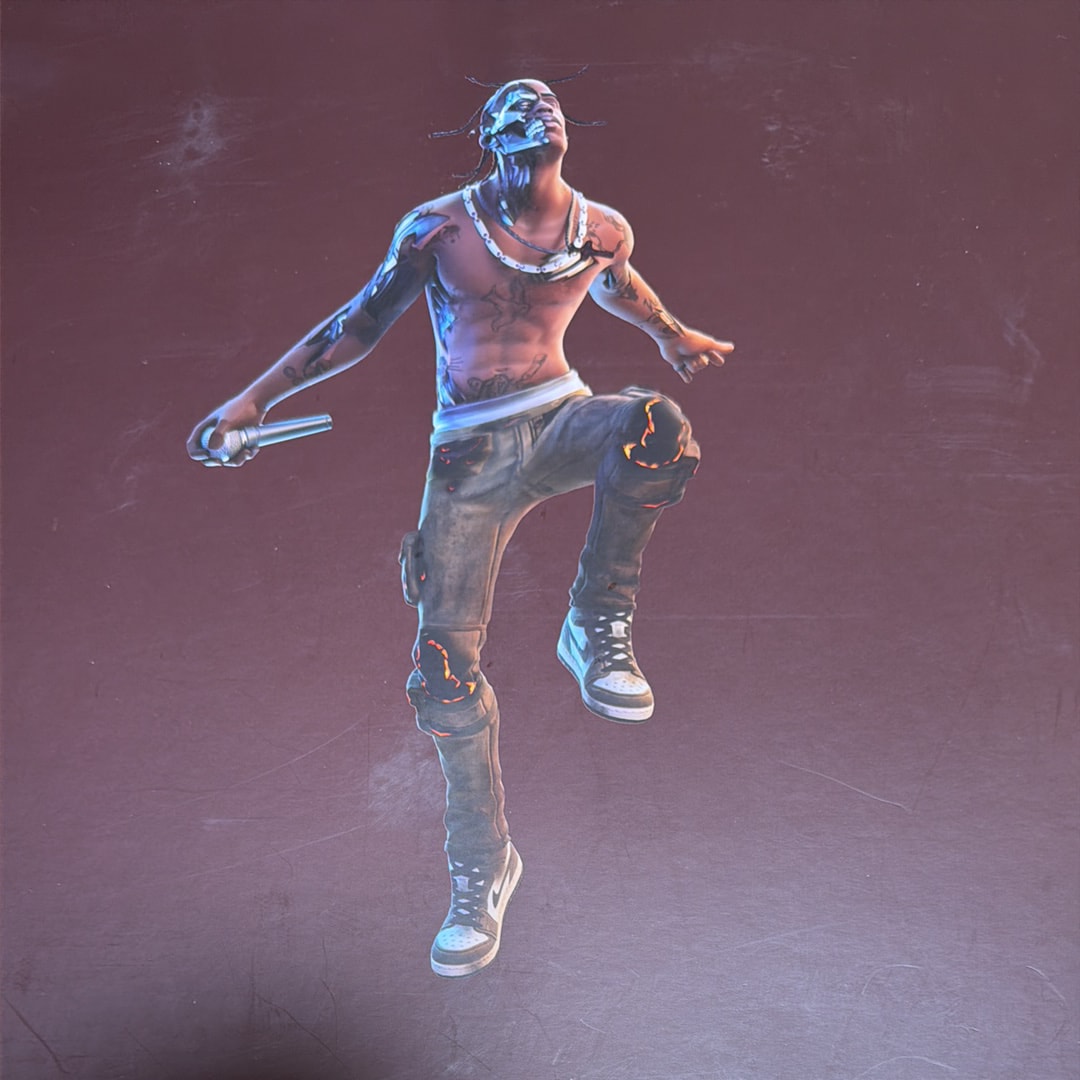 Travis Scott Cactus Jack For Fortnite 12" Action Figure Duo Set "Multi"