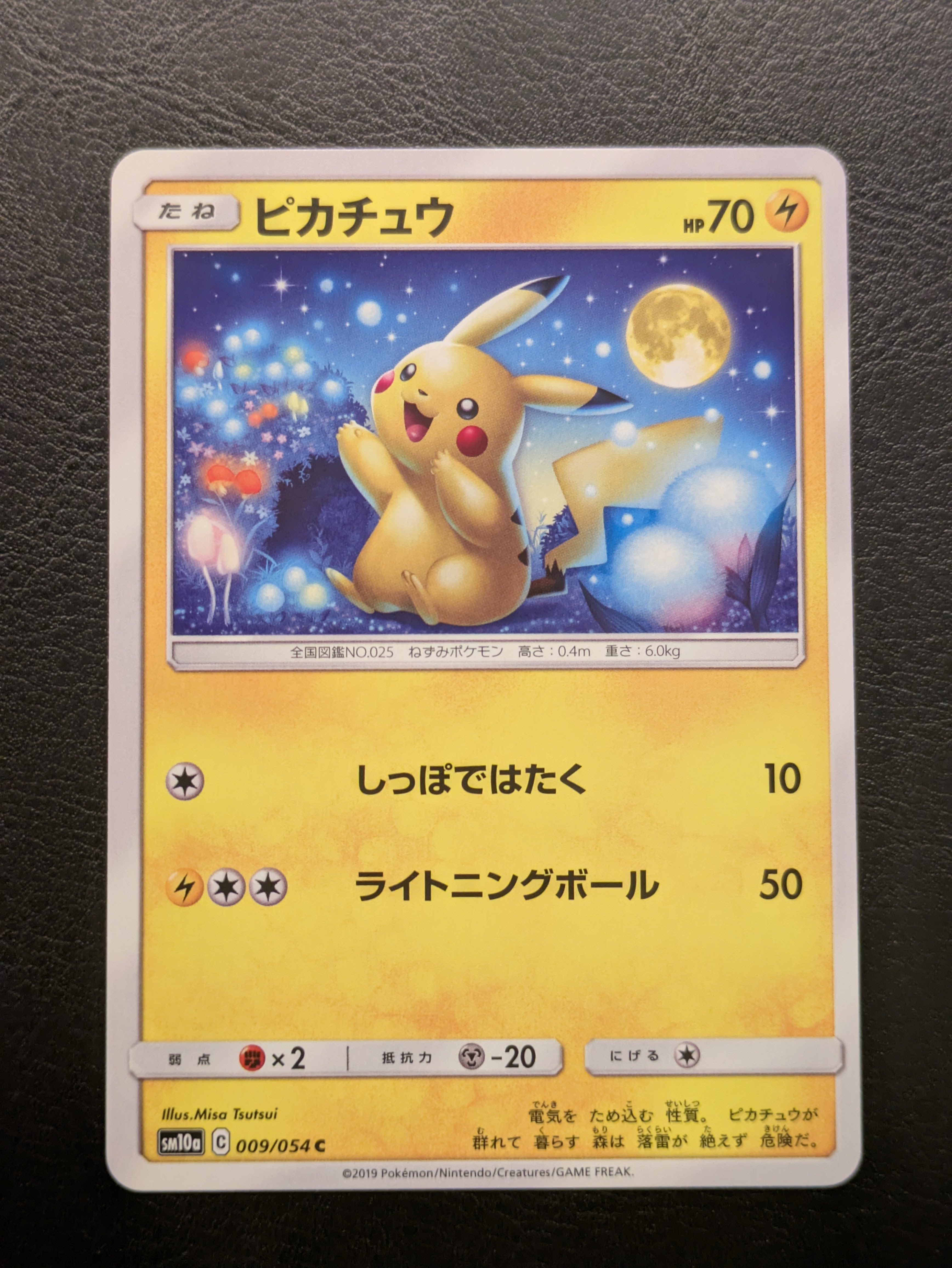 PSA10】ピカチュウ C [SM10a 009/054](強化拡張パック「ジージーエンド