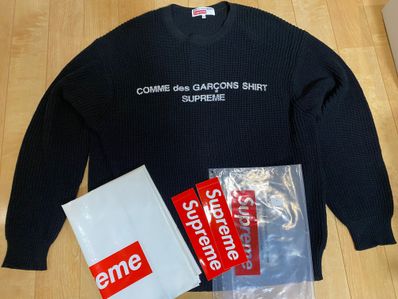 Supreme / Comme des Garçons SHIRT® Sweater "Black"