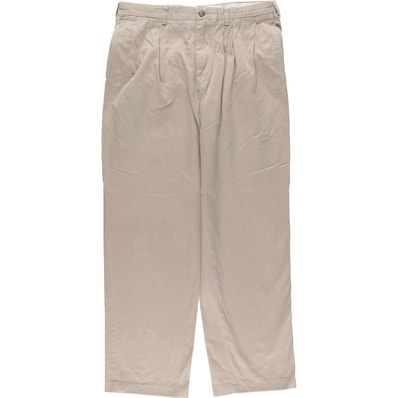 古着 ラルフローレン Ralph Lauren POLO by Ralph Lauren ANDREW PANT ツータック チノパンツ メンズw34相当/eaa588118