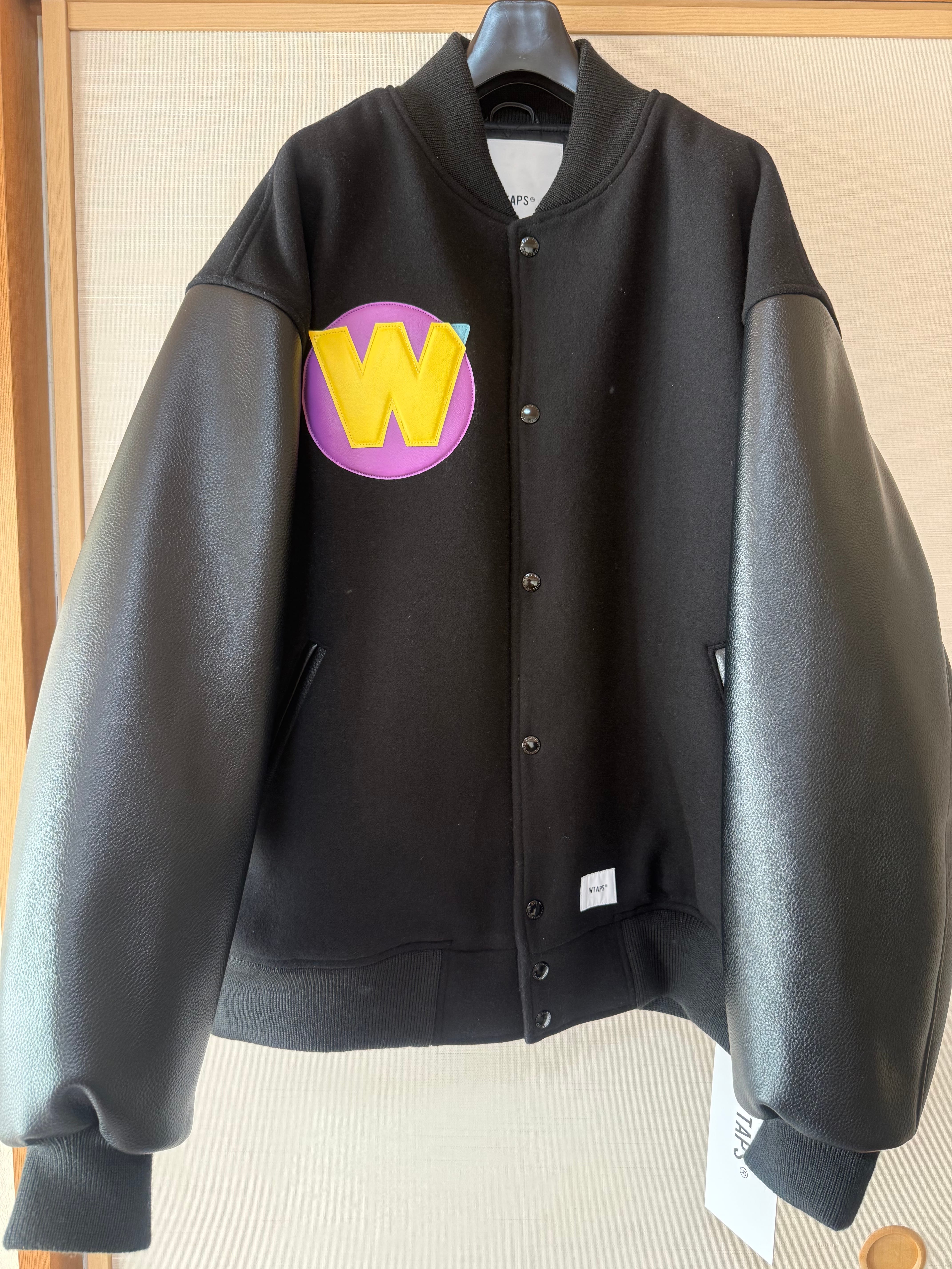 WTAPS BC / Jacket / WOPL. Melton. Synthetic "Black"