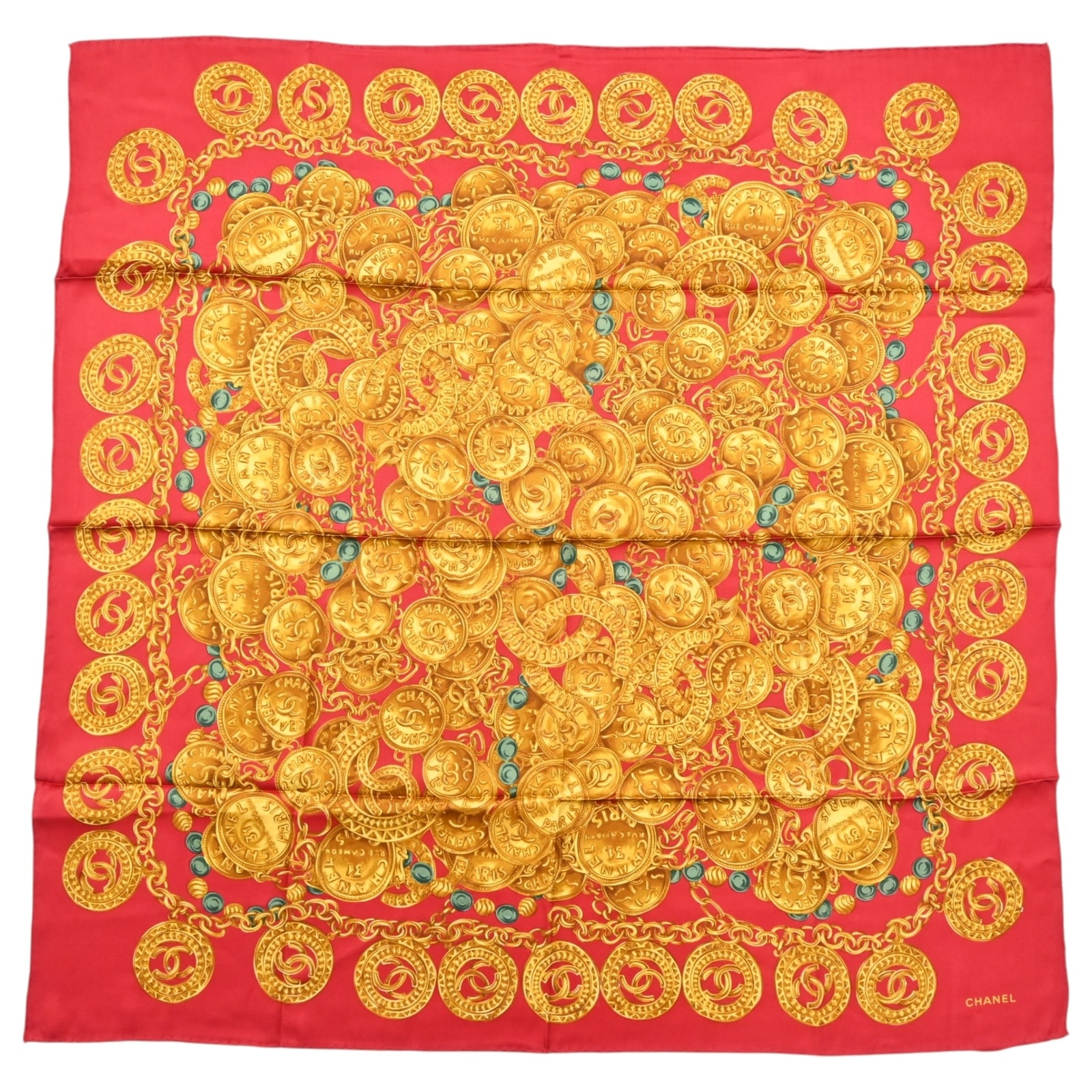 A (未使用に近い)】シャネル スカーフ レディース FREEの中古ハイ