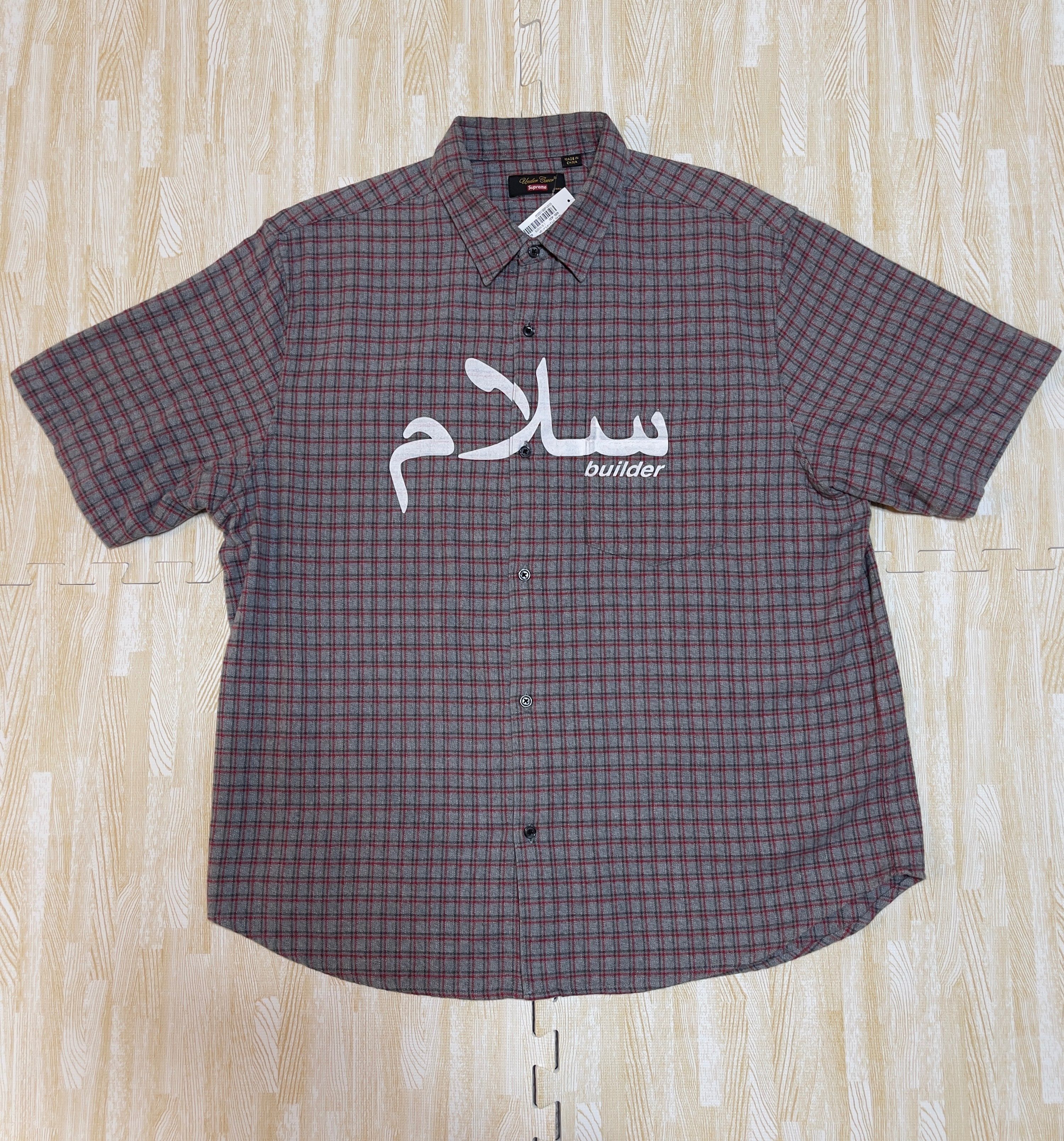 Supreme / Undercover S/S Flannel Shirt "Grey Plaid"