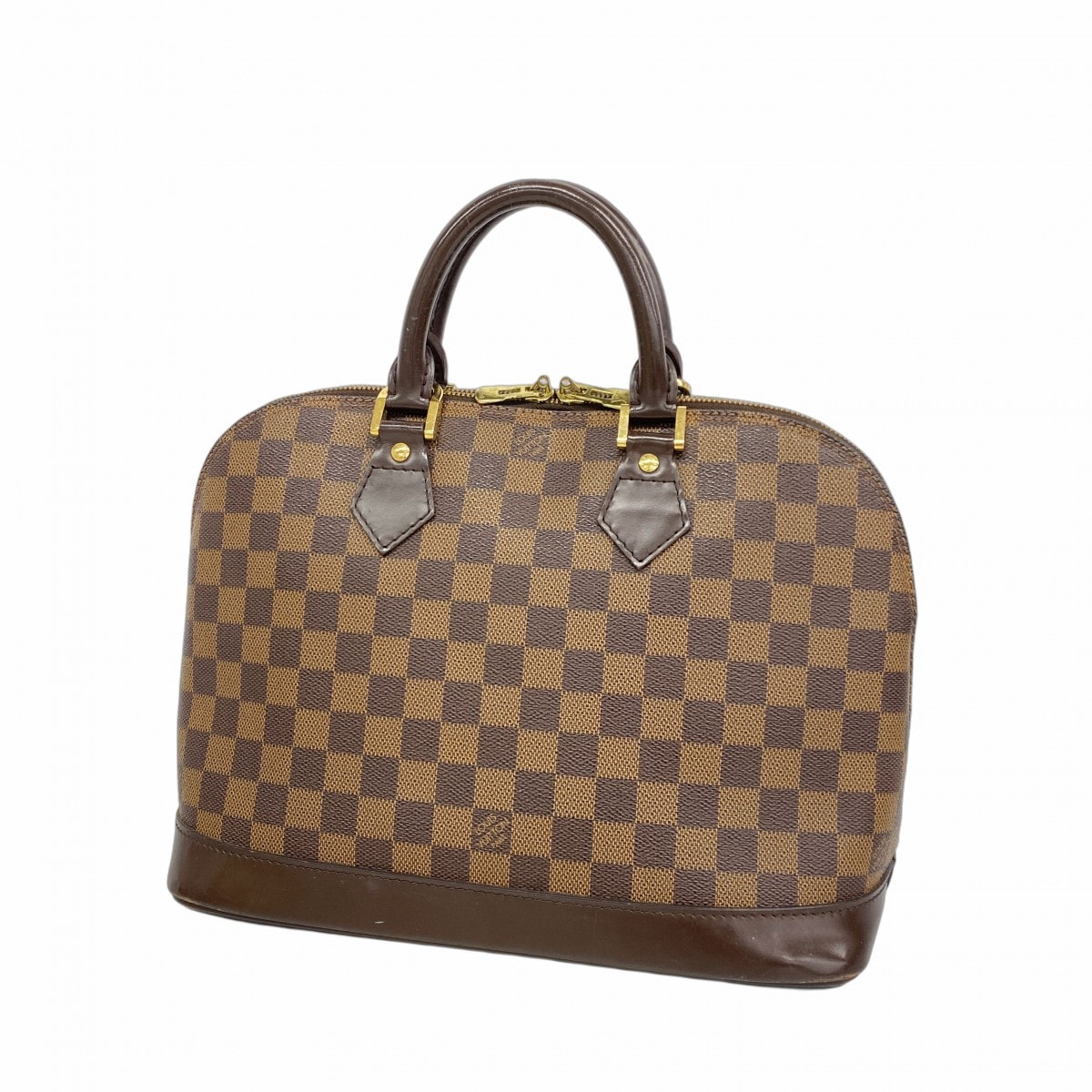 【6dc3069】ルイヴィトン ハンドバッグ ダミエ アルマ N51131 エベヌ【中古】レディース