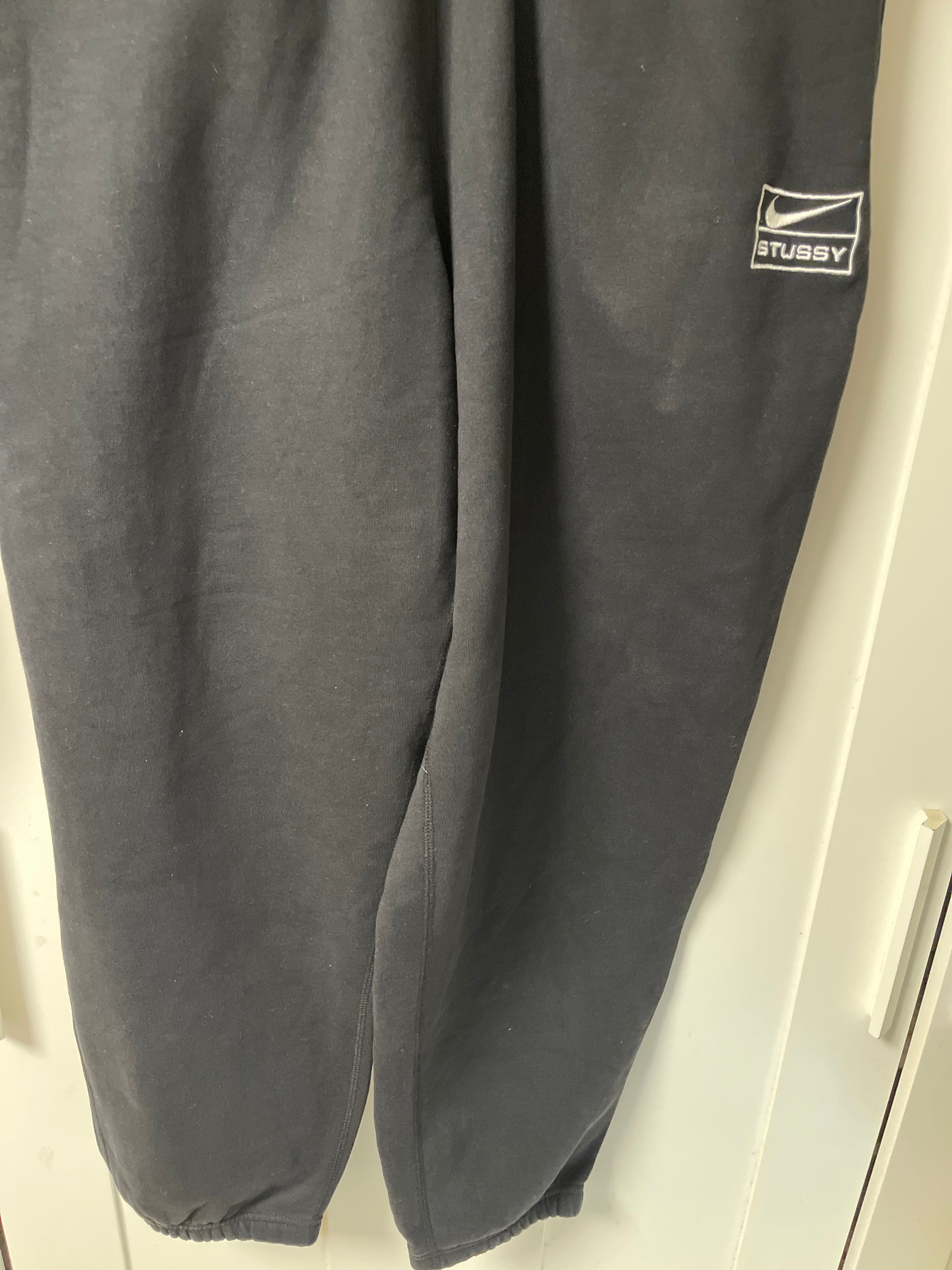 Stussy x Nike Washed Pants (US Size) "Black" DO5296-010