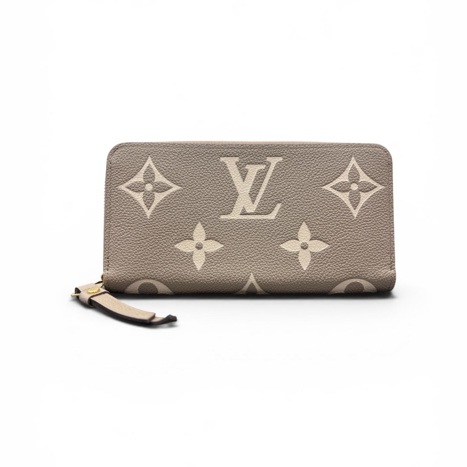 Louis Vuitton Zippy Wallet Bicolor Monogram Empreinte "Turtledove"