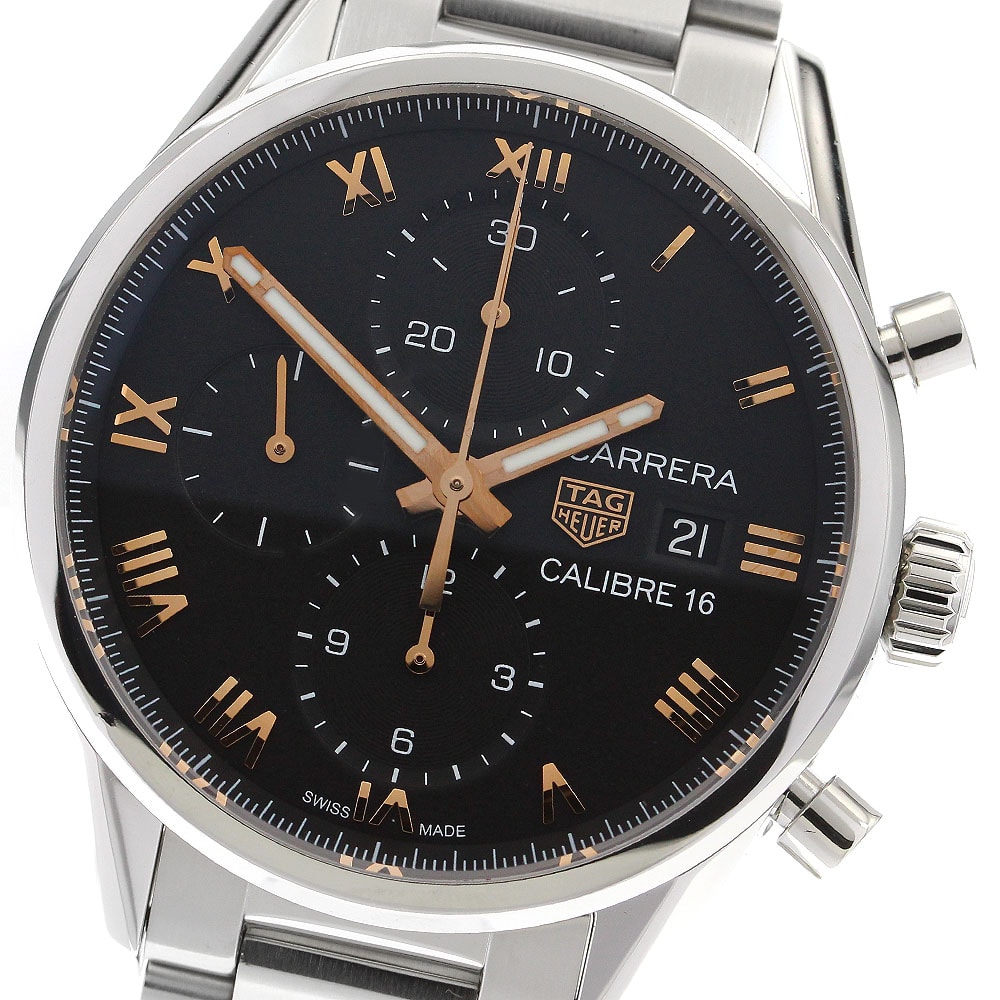 ☆良品 タグホイヤー カレラ CBK2113.BA0715 メンズ 【中古】