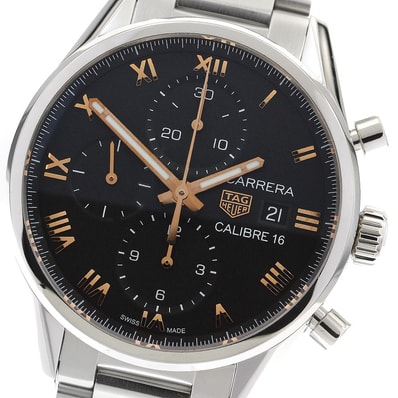 ☆良品 タグホイヤー カレラ CBK2113.BA0715 メンズ 【中古】