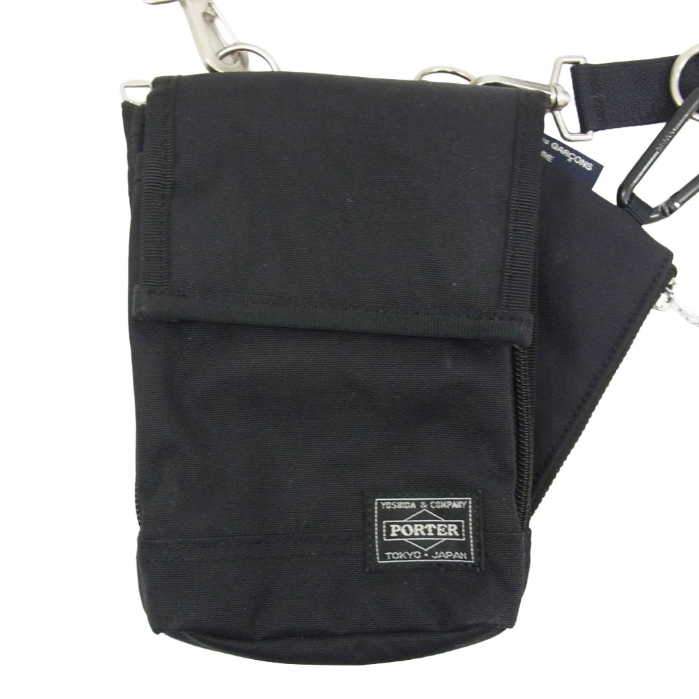 COMME des GARCONS HOMME コムデギャルソンオム バッグ 24AW HN-K 201 Cordura Nylon Pouch SHOULDER BAG ナイロン ポーチ ショルダーバッグ グレー系【中古】