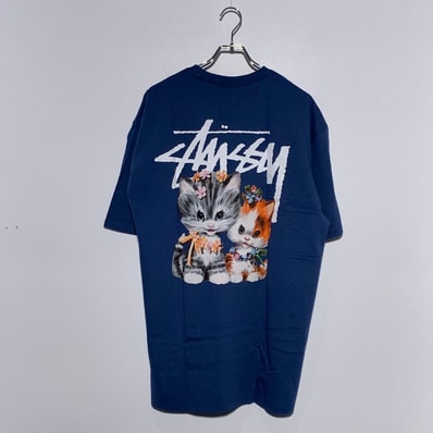 Stussy Kittens Tee "Midnight"