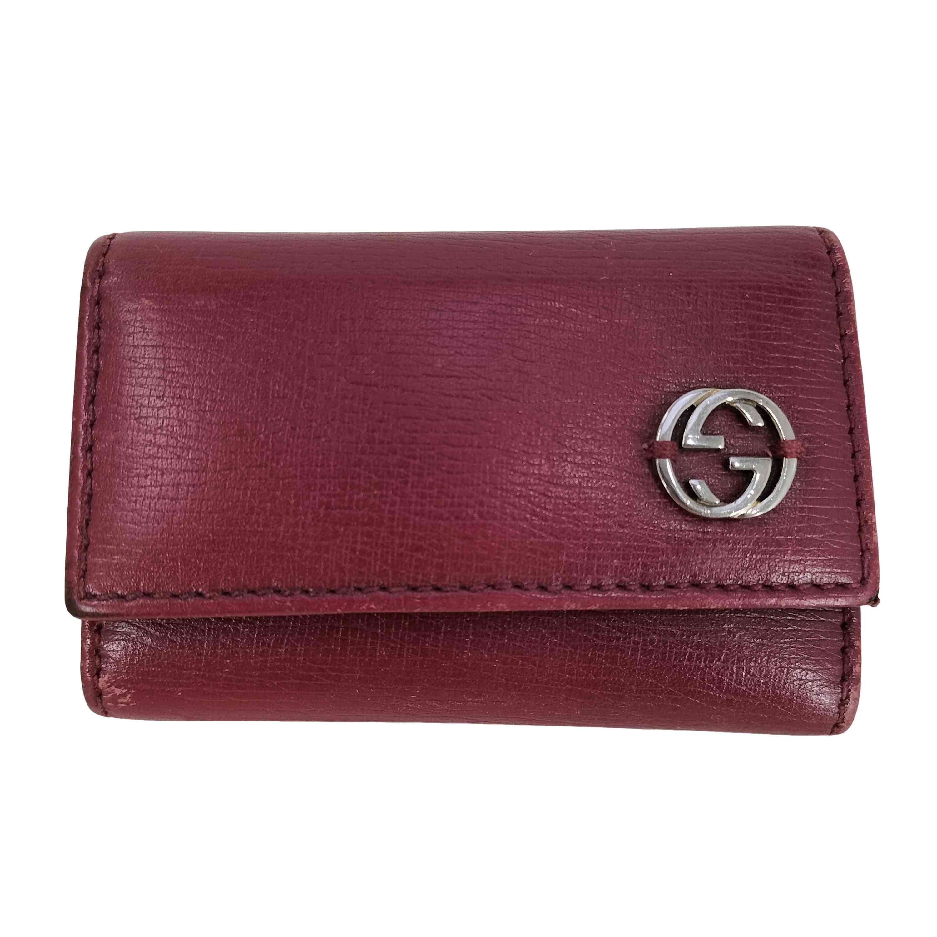 インターロッキング GG 6連レザーキーケース【1141685995416】