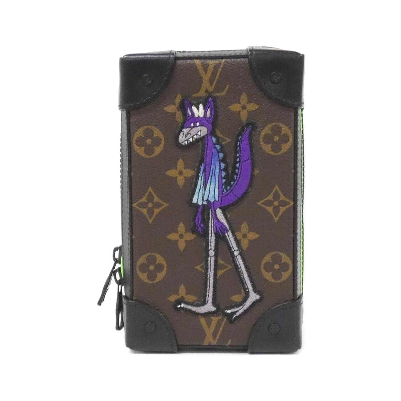 ルイヴィトン モノグラム(LVフレンズ) ソフトトランク フォーンボックス M80144 ショルダーバッグ