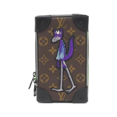 ルイヴィトン モノグラム(LVフレンズ) ソフトトランク フォーンボックス M80144 ショルダーバッグ