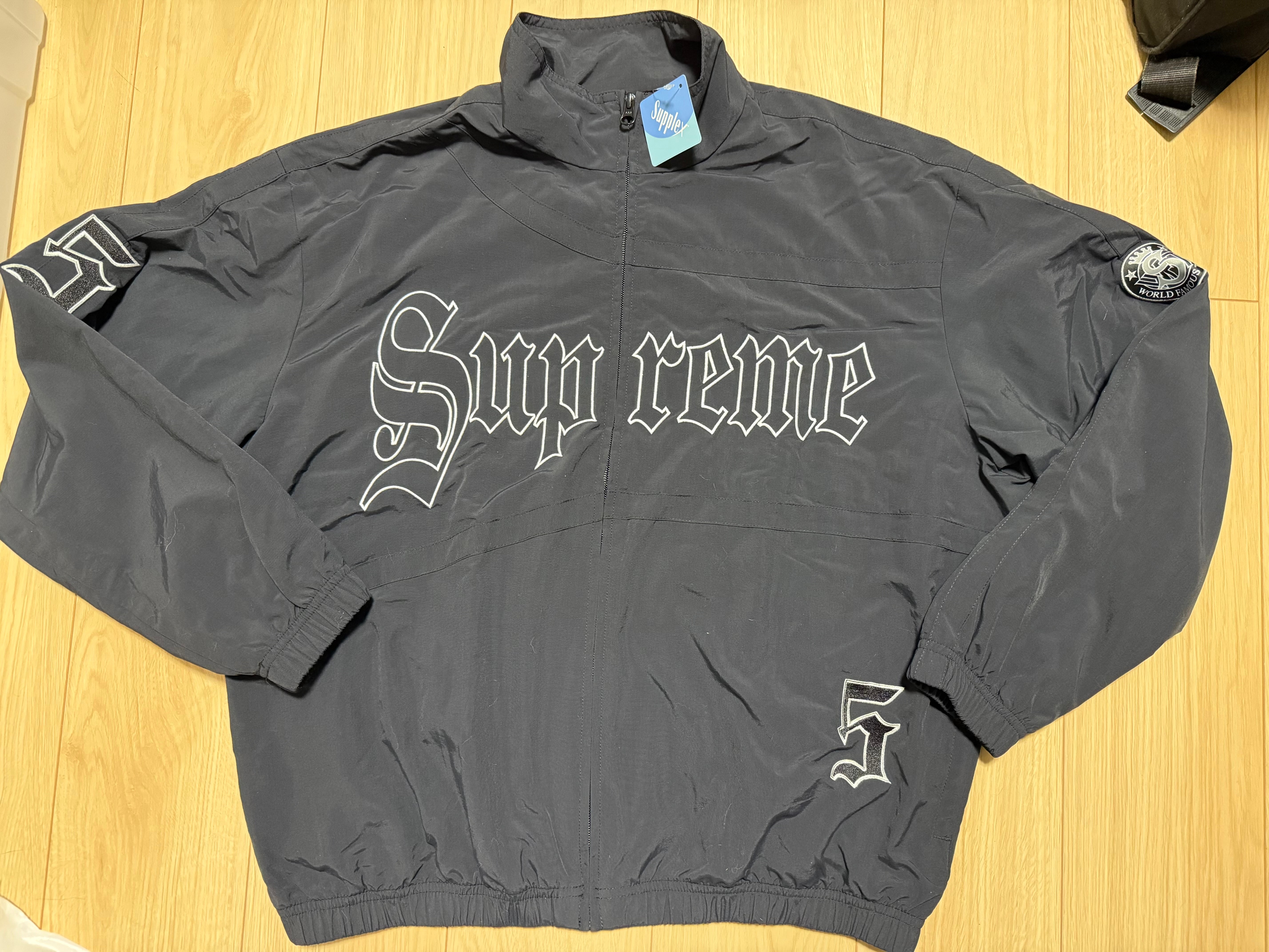 Supreme Old English Track Jacket 