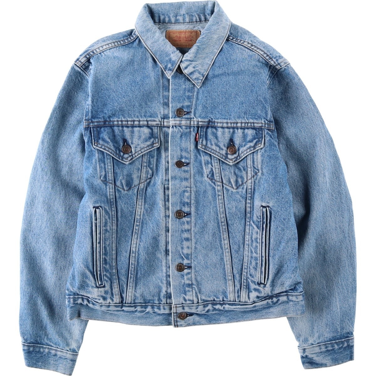古着 80~90年代 リーバイス Levi's 70506-0214 デニムジャケット Gジャン USA製 メンズM相当 ヴィンテージ/eaa632518