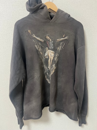 SAINT Mxxxxxx 22SS VLONE HOODIE "Black"