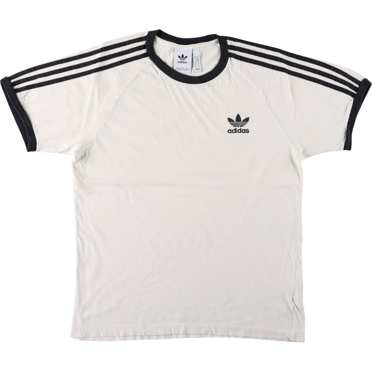 古着 アディダス adidas ロゴTシャツ メンズM相当/eaa672737