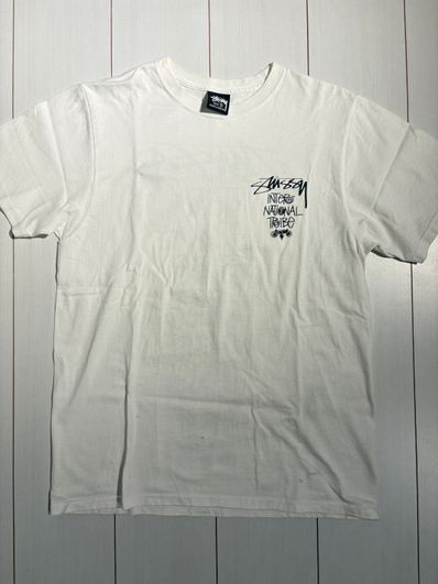 Stussy Tribe Stack Tee "White"