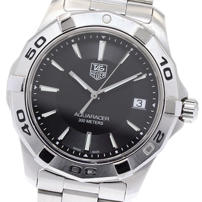 タグホイヤー アクアレーサー デイト WAP1110 メンズ 【中古】