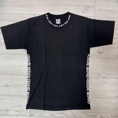 Chrome Hearts Old English Neck Logo Fuck T-Shirt "Black"
