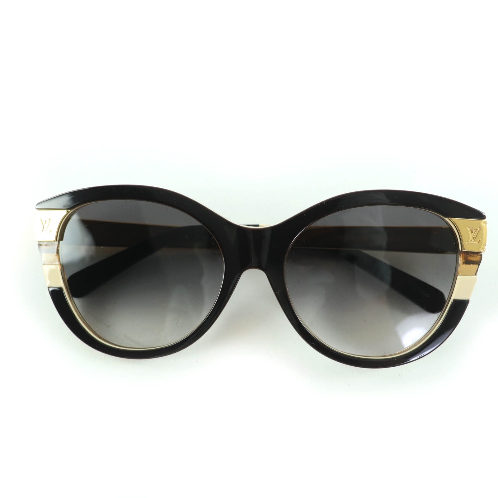 極美品 ルイヴィトン サングラス ブラック 57□18 140 Z1857E