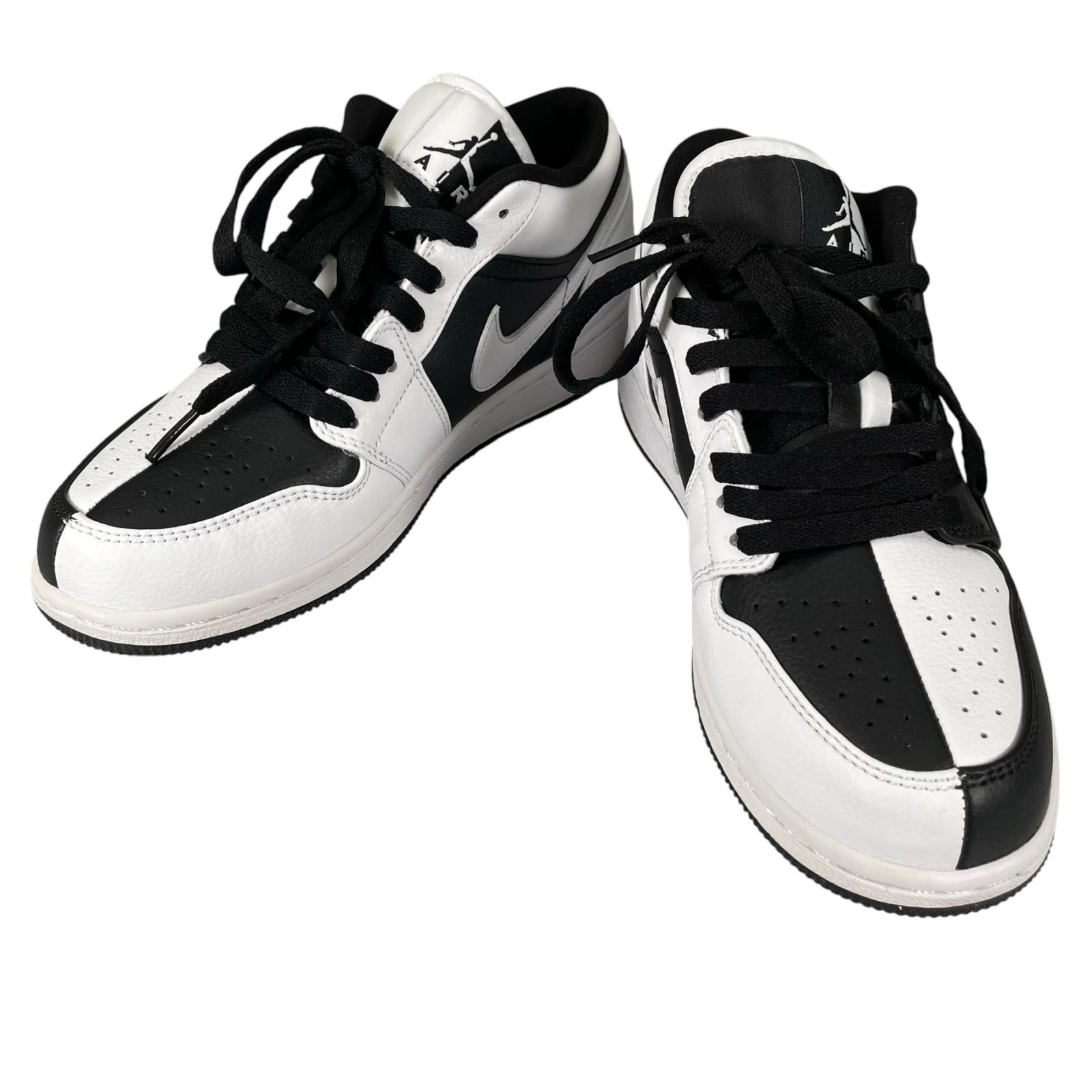 未使用品 NIKE ナイキ エアジョーダン1ローSE オマージュ DR0502-101-24-A スニーカー レザー/ラバー ブラック レディース 24 38 5.5【古着】【中古】