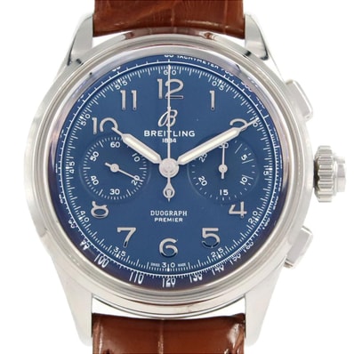 ブライトリング プレミエB15デュオグラフ42 AB1510/AB1510171C1P1 SS 手巻