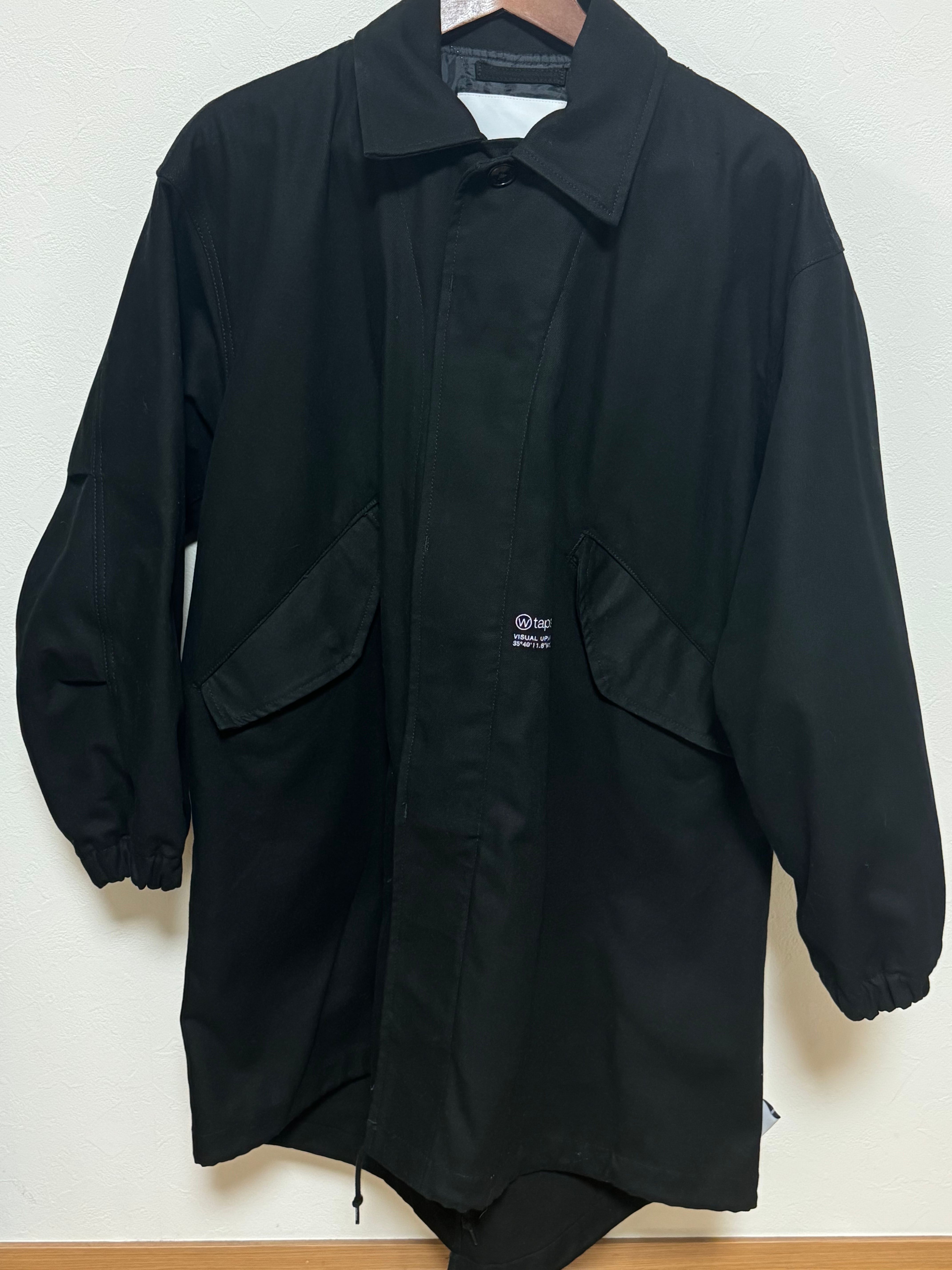WTAPS Smock / Coat / Cotton Serge "Black"
