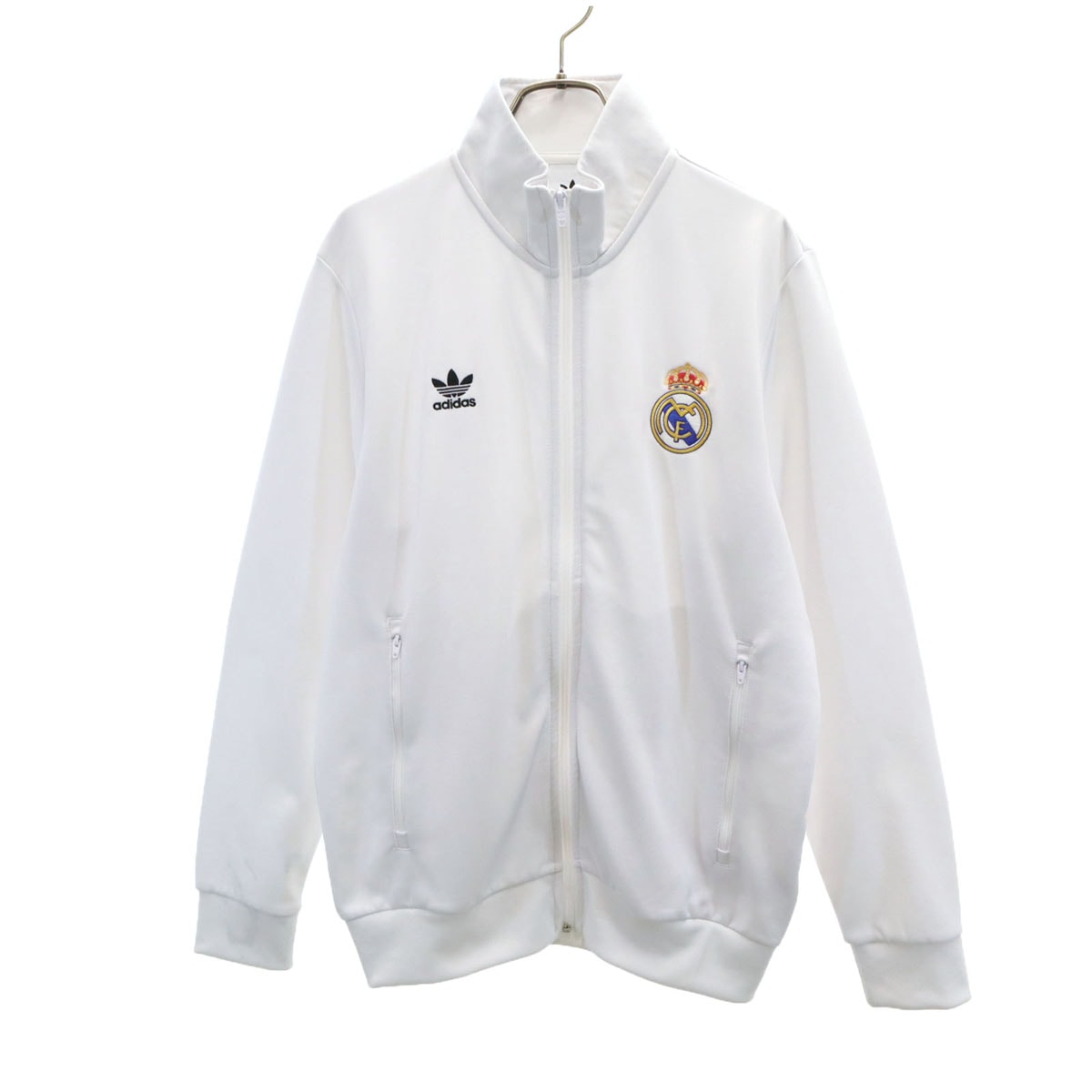 adidas Originals アディダスオリジナルス レアル・マドリード アンセム トラックジャケット XL ホワイト ジャージ