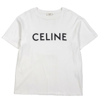 極美品 セリーヌ
半袖Tシャツ ホワイト メンズ S 2X681671Q