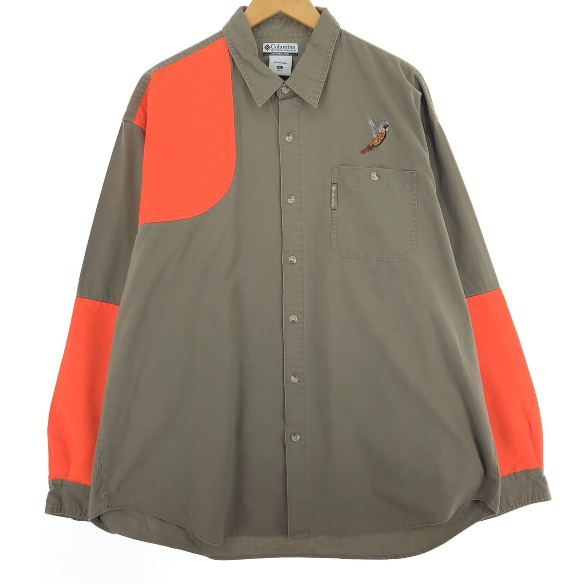 古着 コロンビア Columbia 長袖 ハンティングシャツ メンズXL/eaa457109