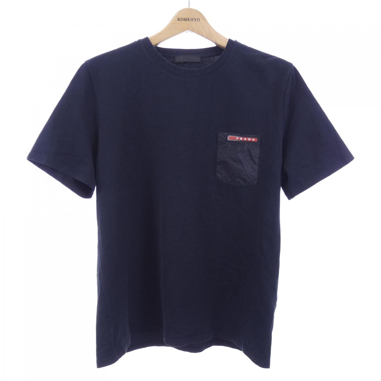 プラダ PRADA トライアングルロゴ 135683 S202 1XBH Tシャツ Authentic PRADA Triangle Logo T-Shirt 135683 S202 1XBH #230-000