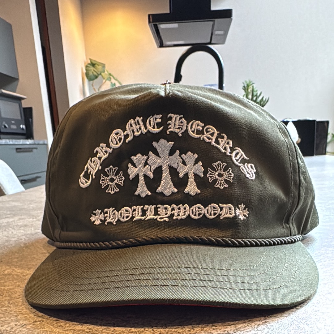 未使用に近い】クロムハーツ ガスステーションキャップ グリーン