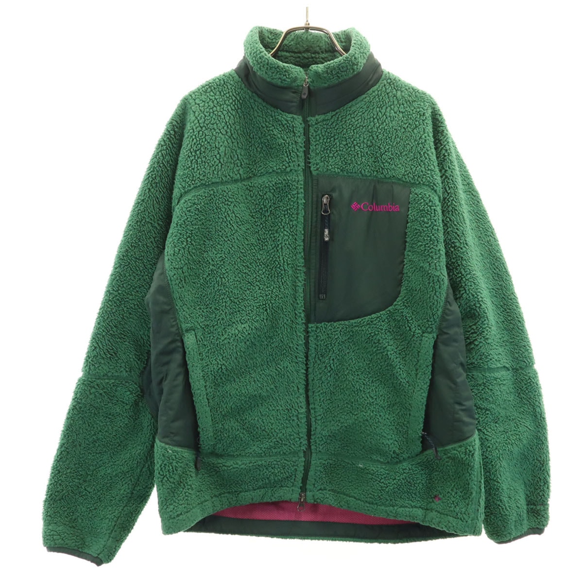 Columbia コロンビア フリースジャケット L グリーン系 アウトドア