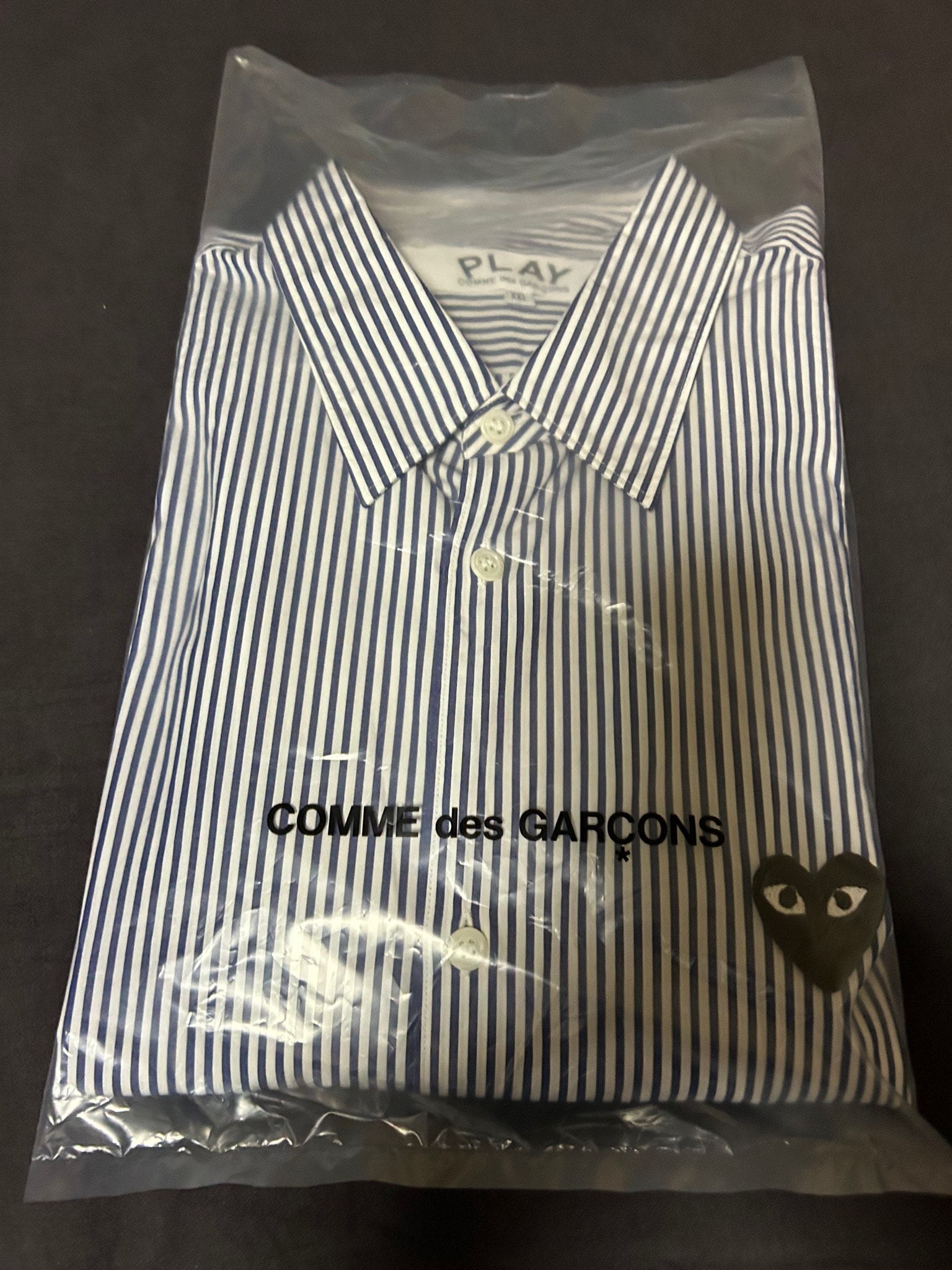 PLAY COMME des GARCONS Shirts "Blue"