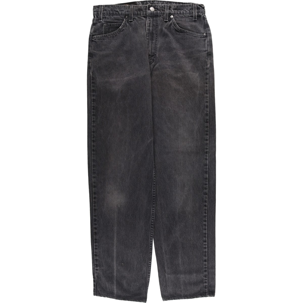 古着 90年代 リーバイス Levi's 40550-4159 RELAXED FIT オレンジタグ ブラックデニム テーパードデニムパンツ USA製 メンズw33相当 ヴィンテージ/evb030894